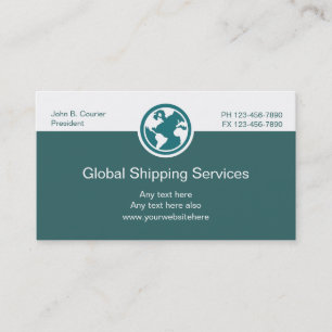 Tarjetas de presentación globales