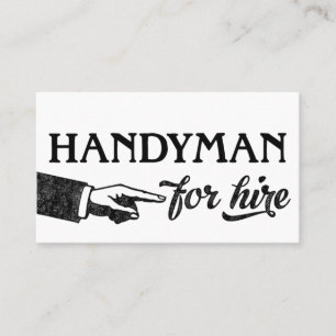 Tarjetas de presentación Handyman - Guay Vintage