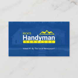 Tarjetas de presentación Handyman - Home Business