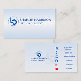 Tarjetas de presentación   Iconos de logotipo pers