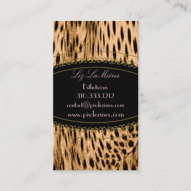 Tarjetas de presentación impresas con queso (Anverso)