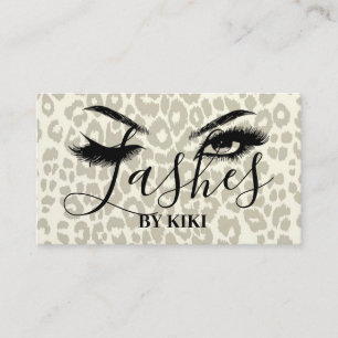 Tarjetas de presentación Leopard Print