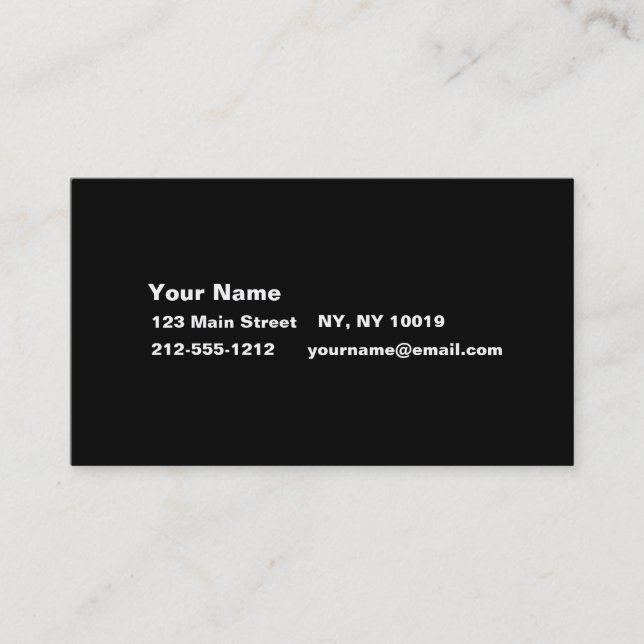 Tarjetas de presentación "Love" (Anverso)