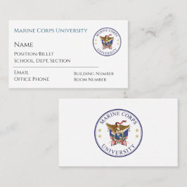 Tarjetas de presentación MCU