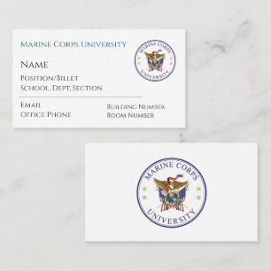 Tarjetas de presentación MCU