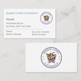 Tarjetas de presentación MCU