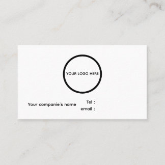 Tarjetas de presentación minimalista profesional