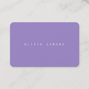 Tarjetas de presentación minimalistas