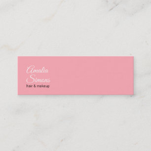 Tarjetas de presentación minimalistas blancas