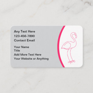 Tarjetas de presentación modernas con tema tropica