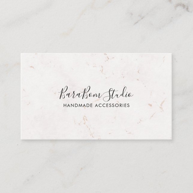 Tarjetas de presentación modernas minimalistas fem (Anverso)