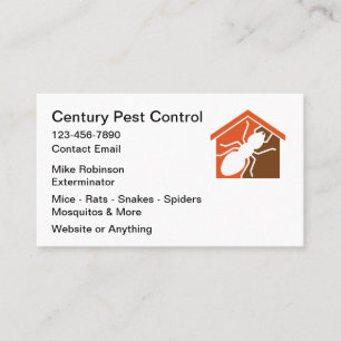 Tarjetas de presentación modernas para control de 