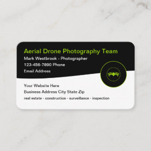 Tarjetas de presentación nuevas de fotografía con 