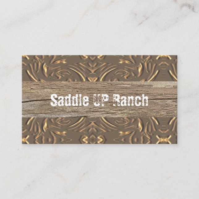 Tarjetas de presentación occidentales (Anverso)