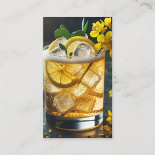 Tarjetas de presentación para barman
