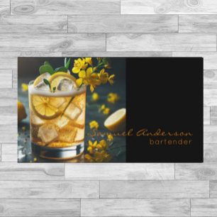 Tarjetas de Presentación para Bartenders