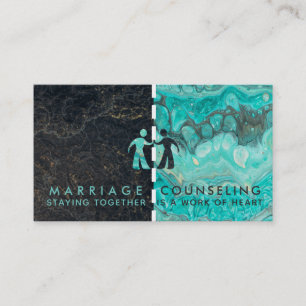 Tarjetas de presentación para consejeros matrimoni
