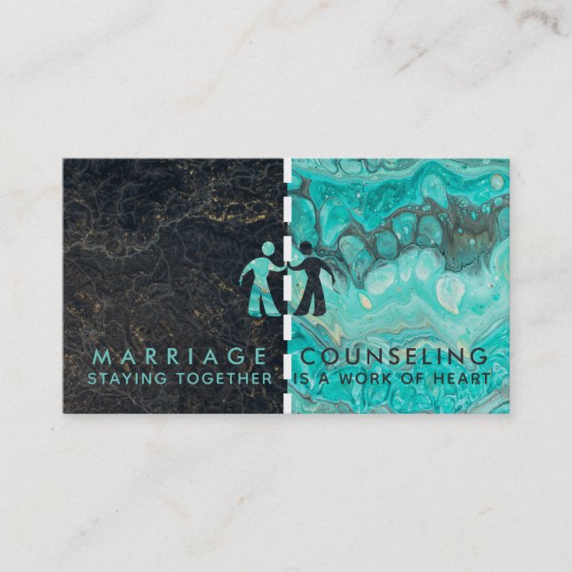 Tarjetas de presentación para consejeros matrimoni (Anverso)