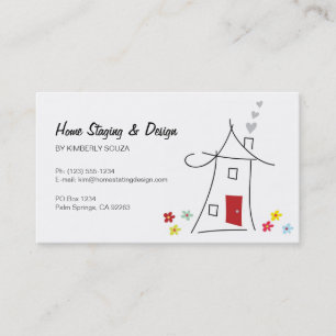 Tarjetas de presentación para el hogar/Tarjetas d