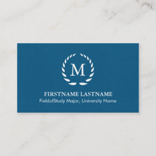 Tarjetas de presentación para estudiantes elegant
