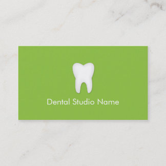 Tarjetas de presentación para estudios de dentista