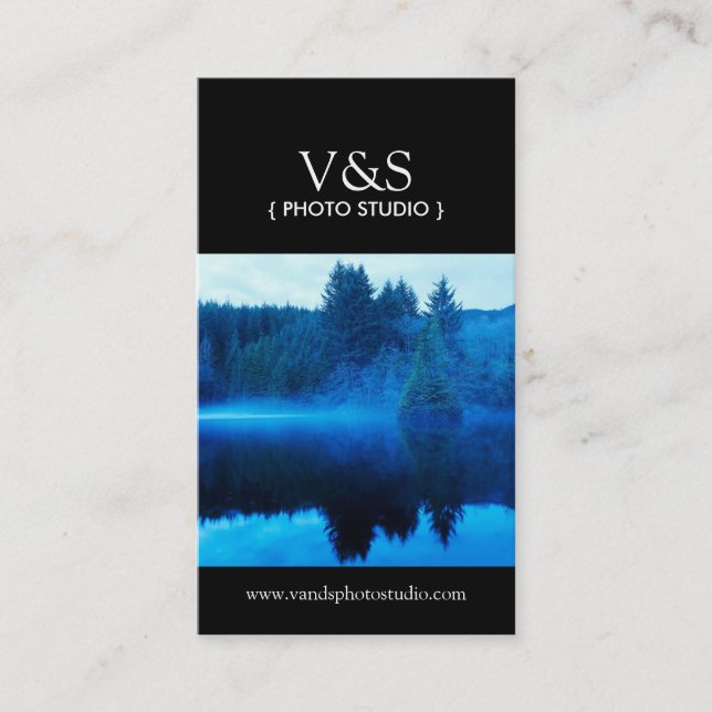 Tarjetas de presentación para fotógrafos (Anverso)