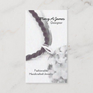 Tarjetas de presentación para joyas