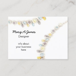 Tarjetas de presentación para joyas