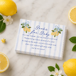 Tarjetas de presentación para libros de shower de 
