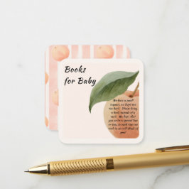 Tarjetas de presentación para libros Little Peach 
