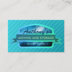 Tarjetas de presentación para mover y almacenar es