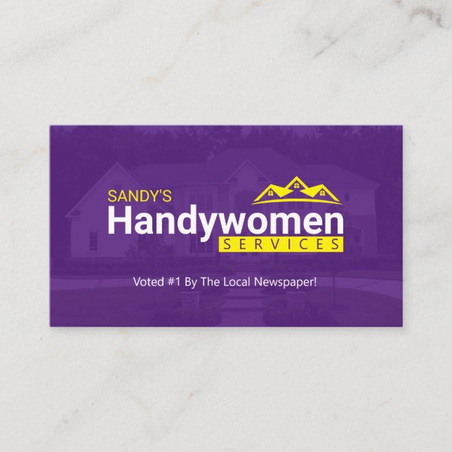 Tarjetas de presentación para mujeres de bolsillo  (Anverso)