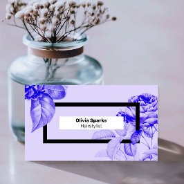 Tarjetas de presentación para peluqueros modernos 