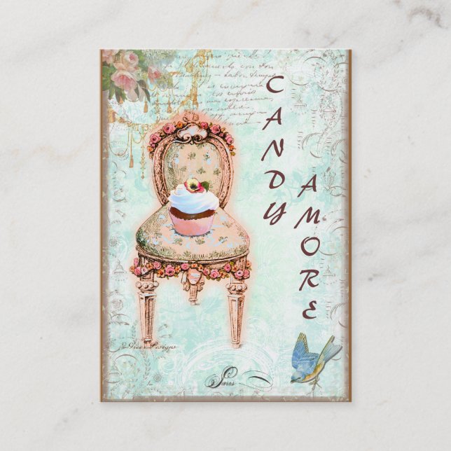 Tarjetas de presentación para presidente victorian (Anverso)