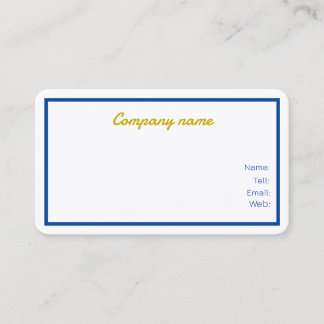 Tarjetas de Presentación Personalizadas