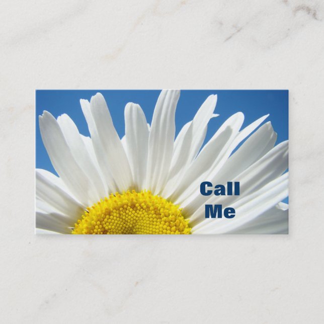 Tarjetas de presentación personalizadas Call Me fl (Anverso)