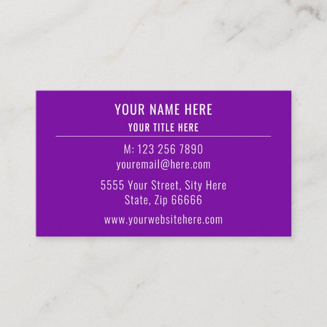 Tarjetas de Presentación Personalizadas con Logoti (Anverso)
