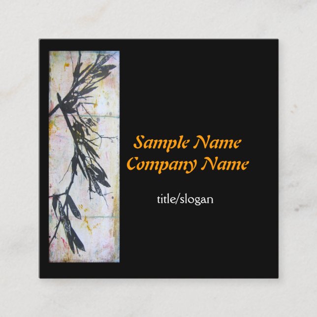 tarjetas de presentación personalizadas de diseño  (Anverso)