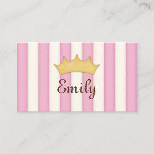 Tarjetas de Presentación Personalizadas de Princes