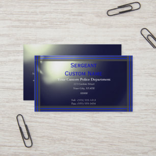 Tarjetas de presentación personalizadas excepciona