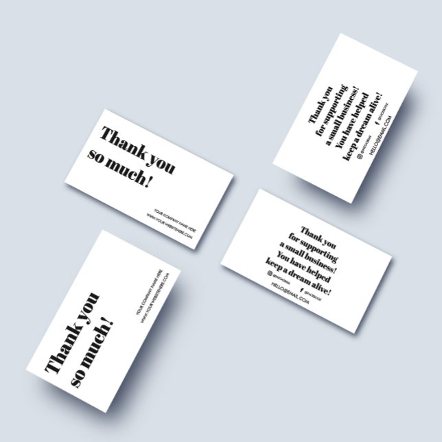 Tarjetas de presentación personalizadas minimalist (Subido por el creador)