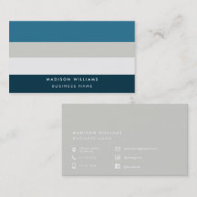 Tarjetas de presentación personalizadas minimalist