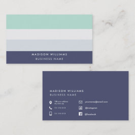 Tarjetas de presentación personalizadas minimalist
