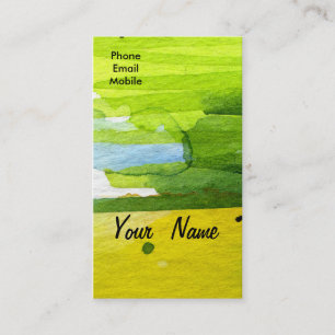 Tarjetas de presentación personalizadas modernas