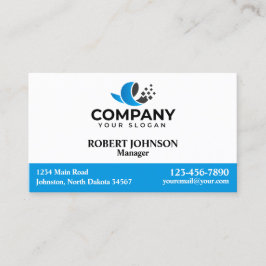 Tarjetas de presentación profesionales con logotip