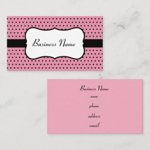 Tarjetas de presentación retro elegantes