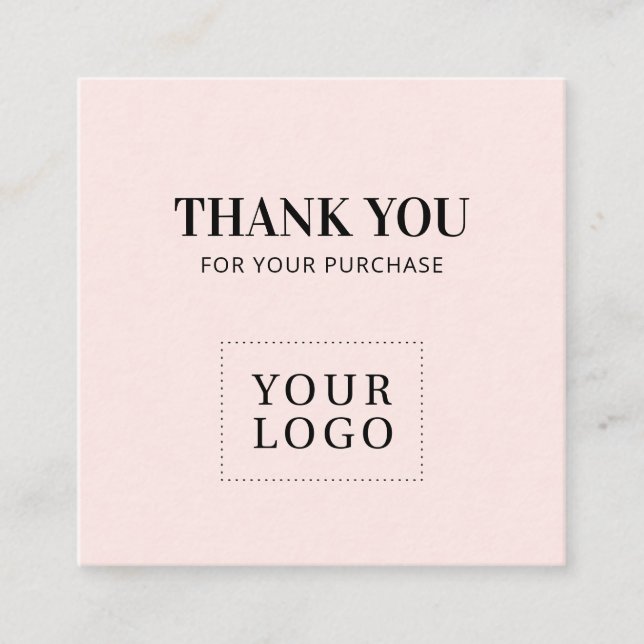 Tarjetas de presentación rosadas simples modernas  (Anverso)