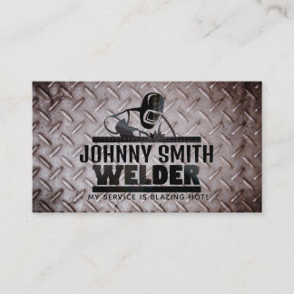 Tarjetas de presentación Rugged Welder