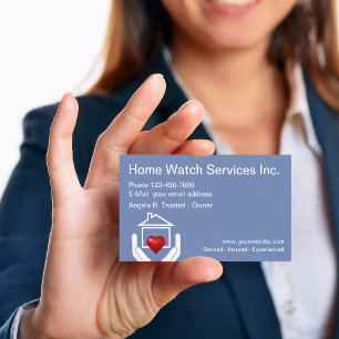 Tarjetas de presentación sencillas de servicios de