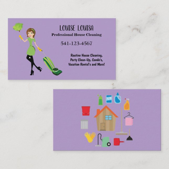 Tarjetas de presentación sencillas para negocios d (Anverso / Reverso)